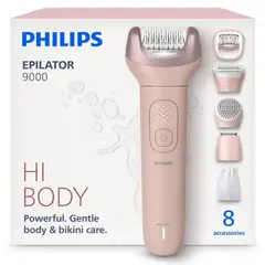 PHILIPS - Depiladora Serie 8000 BRE708/00 Eléctrica Inalambrica
