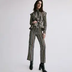 CAER EN GRACIA - Chaqueta Manga Removible Mezclilla Mujer