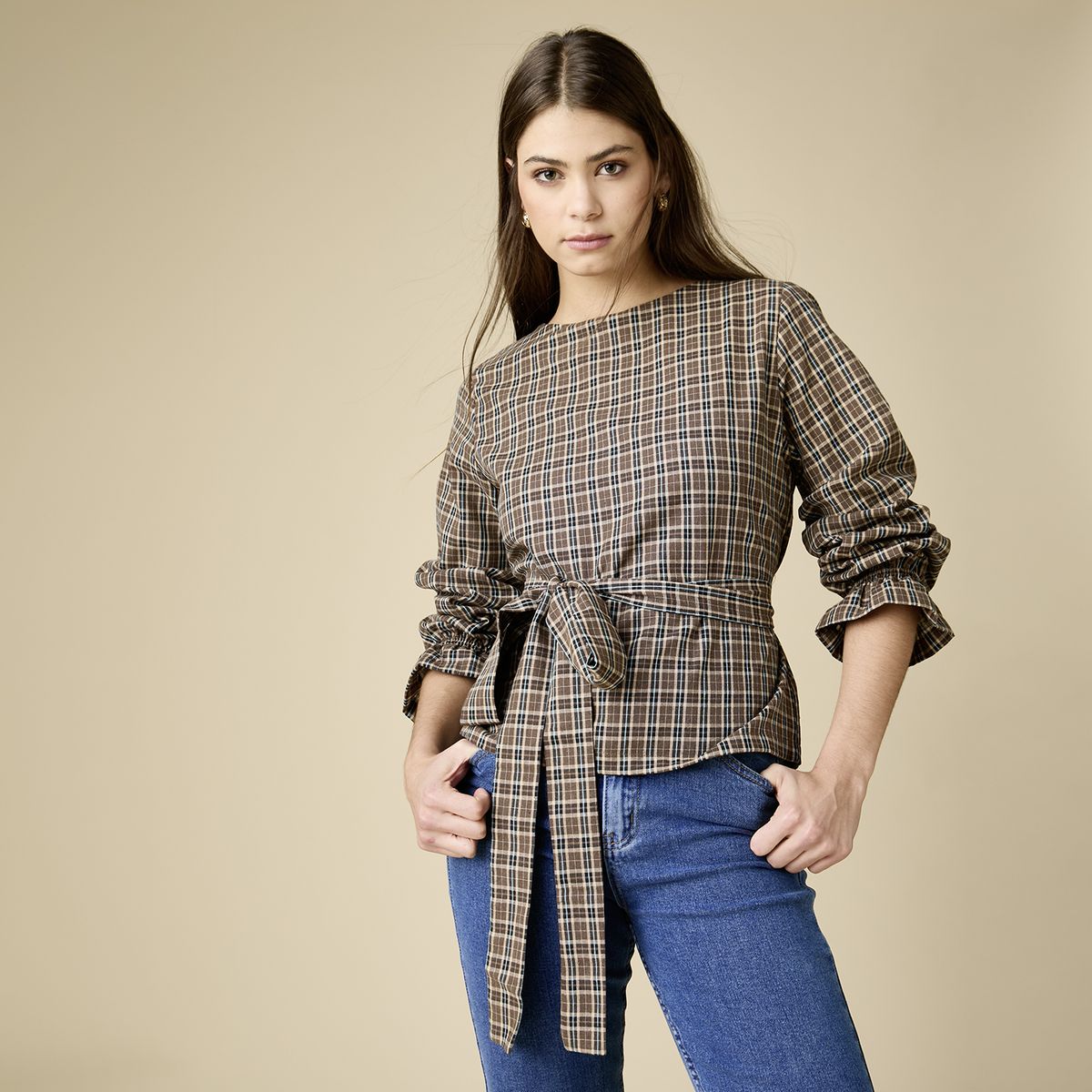 CAER EN GRACIA - Blusa Amarra Delia Mujer Caer En Gracia