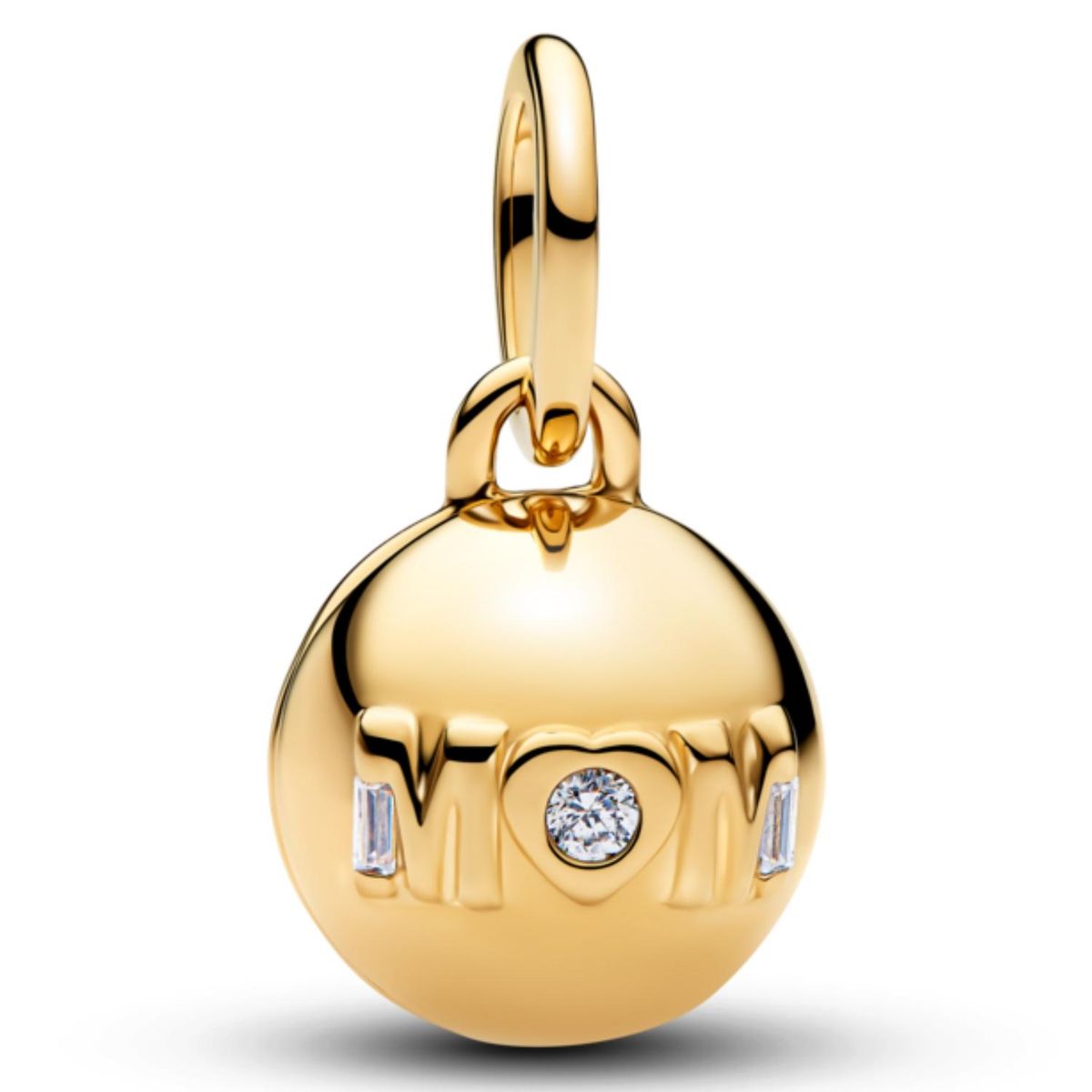 PANDORA - Charm de Broche Esfera Mamá Mujer Pandora