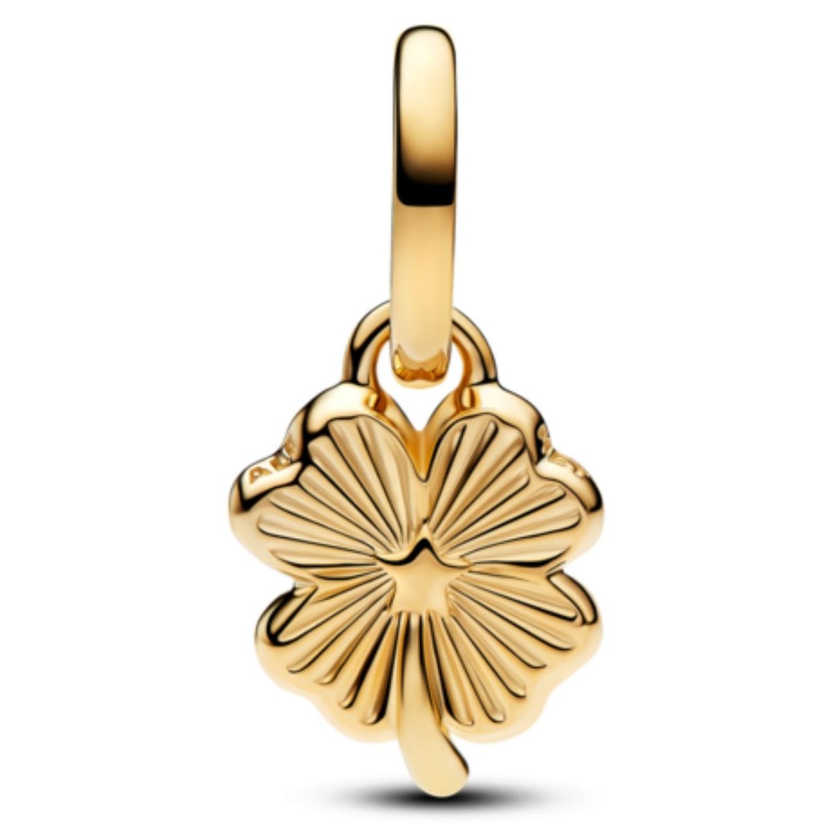 PANDORA - Charm Colgante Trébol de la Suerte Blanco Mujer Pandora