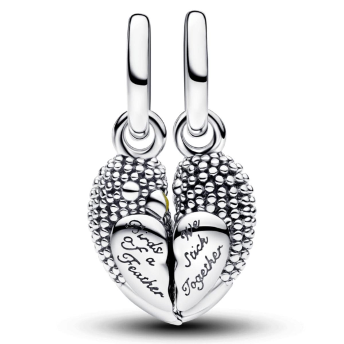 PANDORA - Charm Colgante Divisible Pajaritos del Amor Mujer Pandora