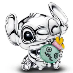 PANDORA - Charm Stitch y Scrump de Disney Mujer