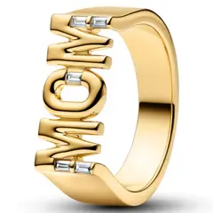 PANDORA - Anillo Sello de Mamá Mujer