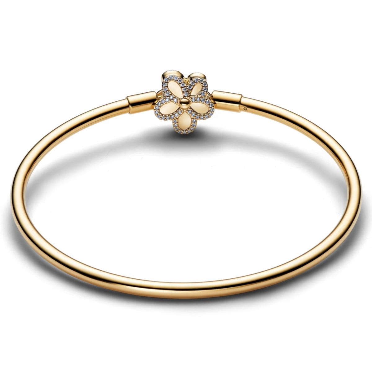 PANDORA - Brazalete Flor de Pavé Mujer Pandora