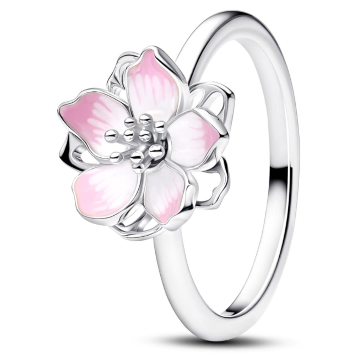 PANDORA - Anillo Flor de Cerezo Mujer Pandora