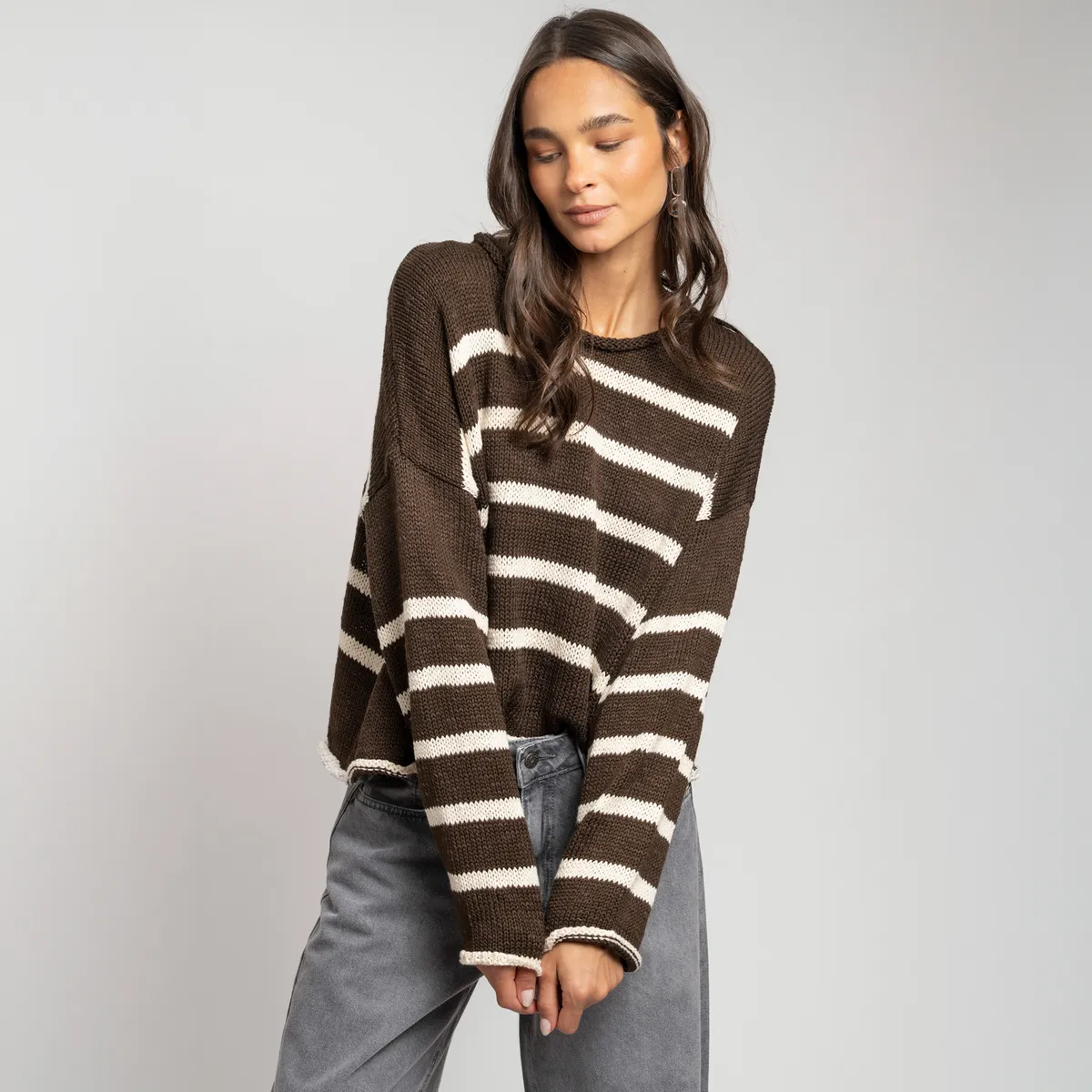 LOLITA LPK - Chaleco Breda Café/crudo Mujer Lolita LPK