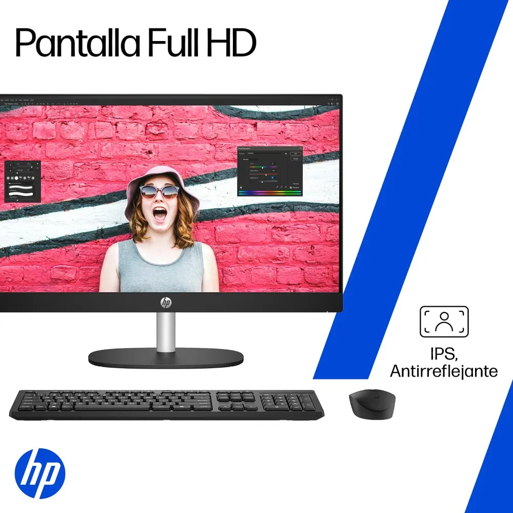 HP All-in-One 24-cr0336la Intel Core i3 8GB 512GB 23.8" Negro, foto 9