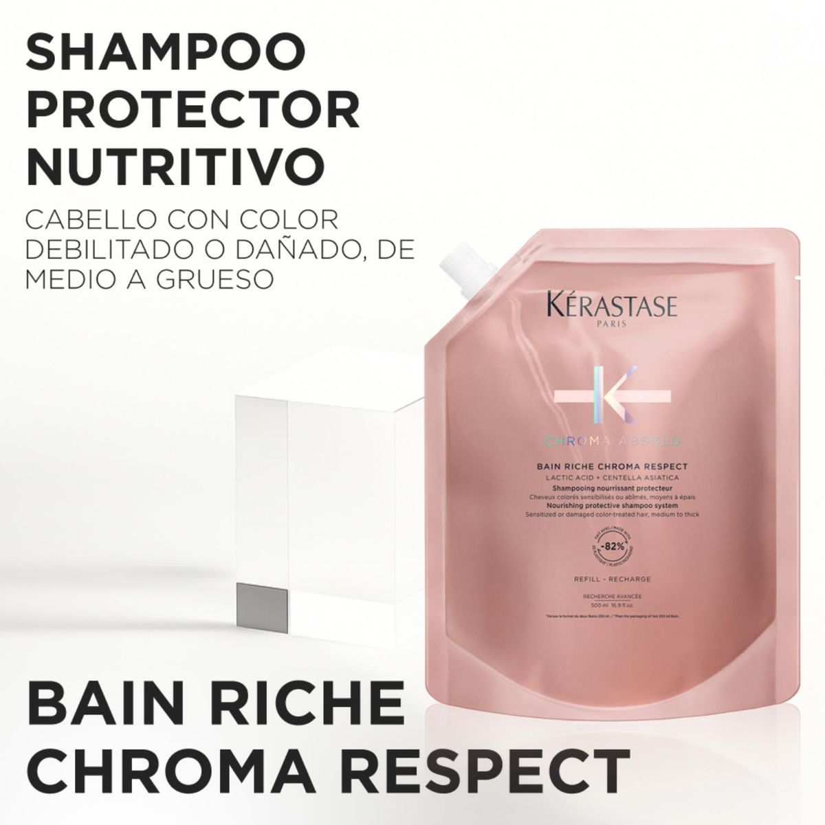 KERASTASE - Chroma Absolu Bain Chroma Respect 500 Ml Kerastase