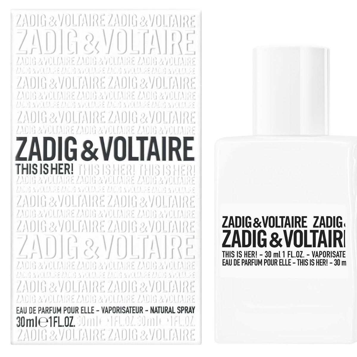 ZADIG AND VOLTAIRE - Perfume Mujer Zadig & Voltaire This Is Her EDP 30 Ml