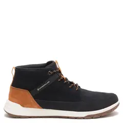 CAT - Quet Mid Botin Hombre Negro