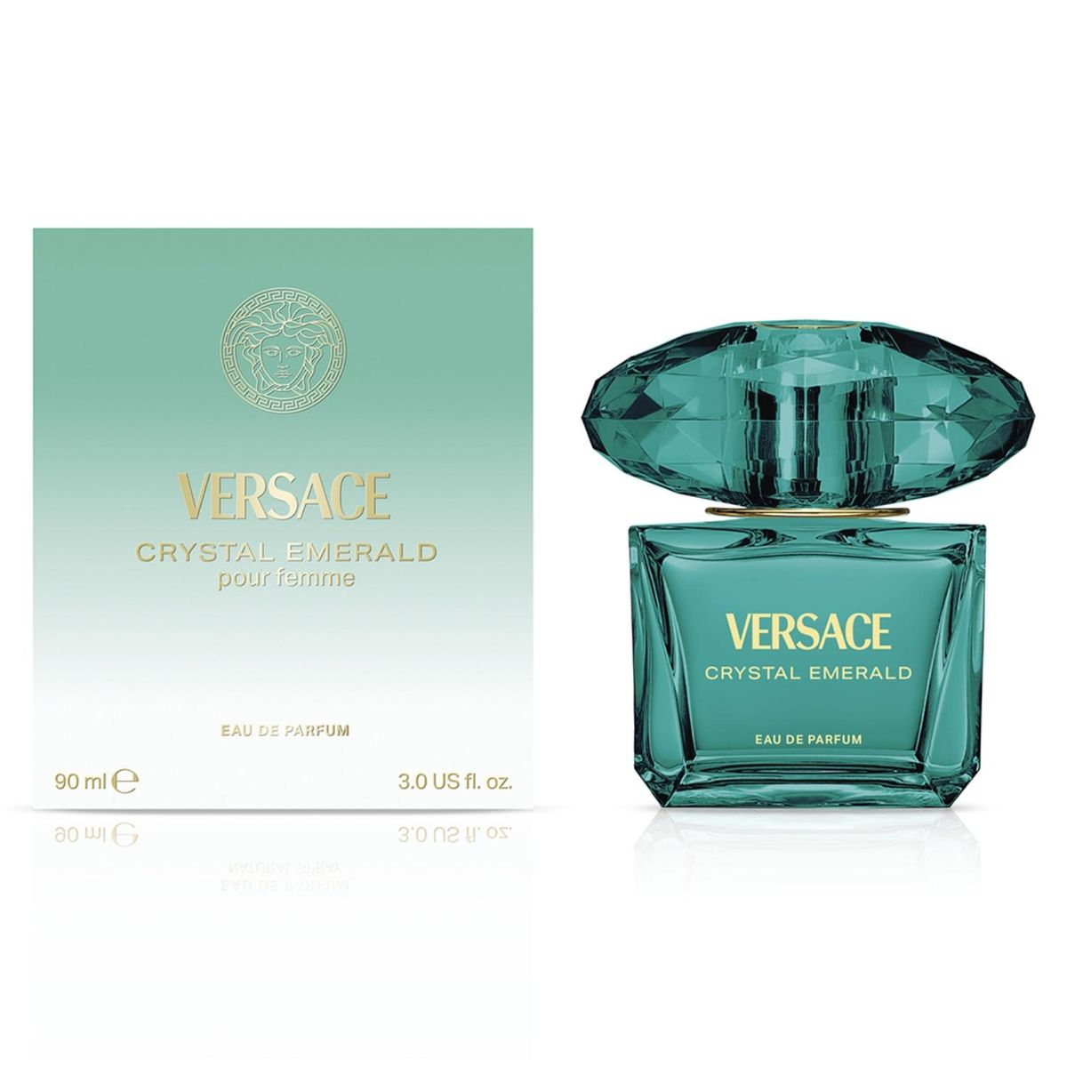 VERSACE - Perfume Mujer Crystal Emerald EDP 90 Ml Versace