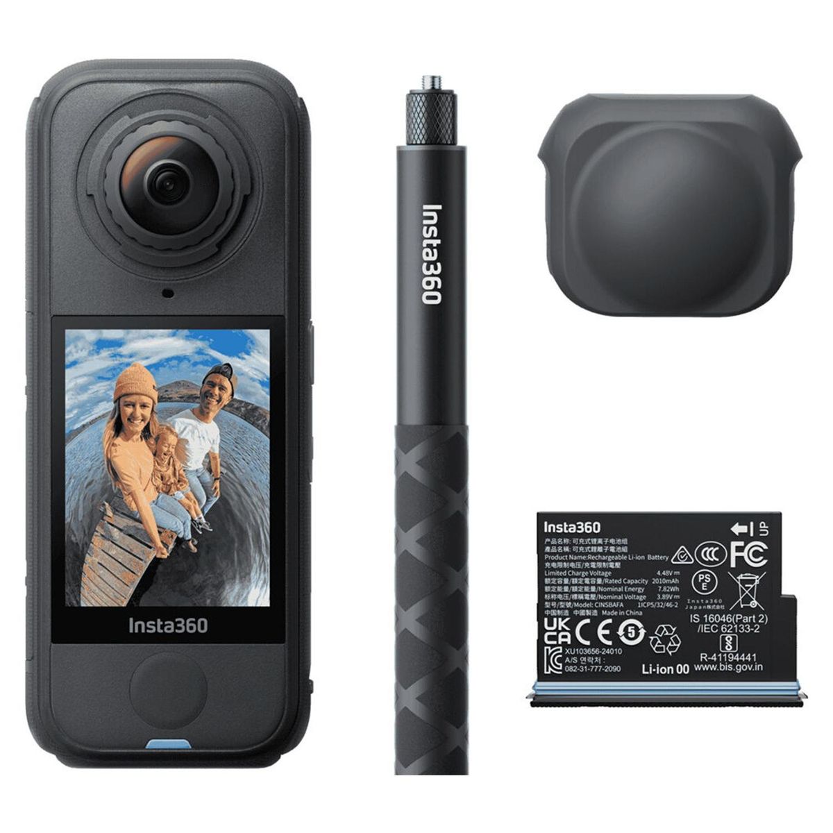 INSTA360 - Cámara Deportiva X4 Air Starter Bundle Insta 360