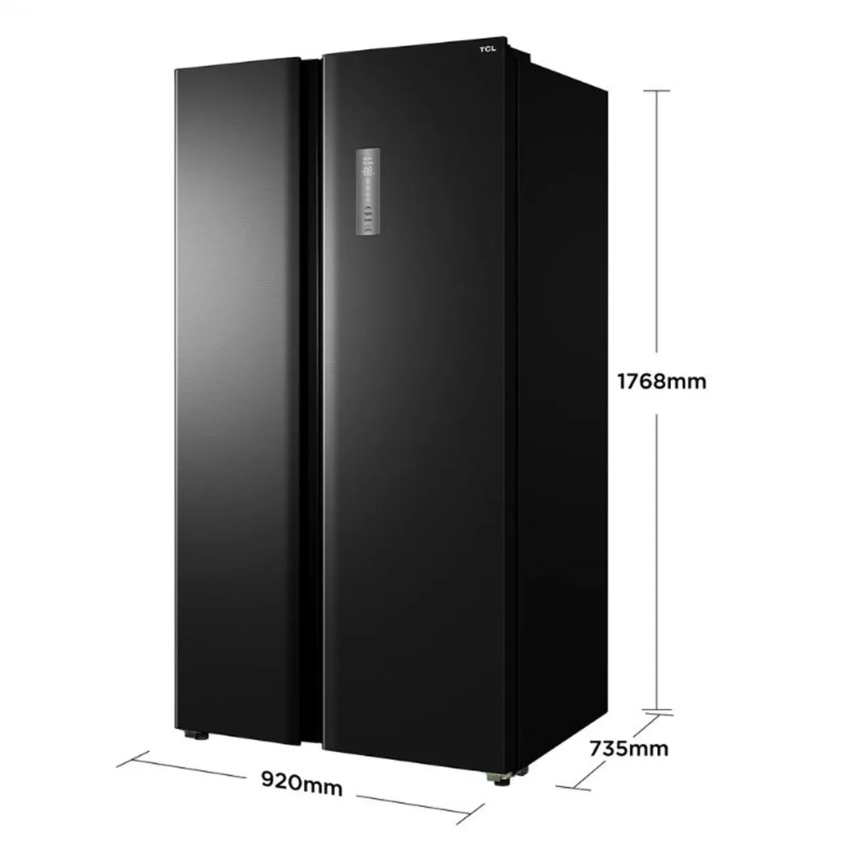 TCL - Refrigerador Side by Side No Frost 633 Litros con Dispensador Manual de Hielo P650SBS