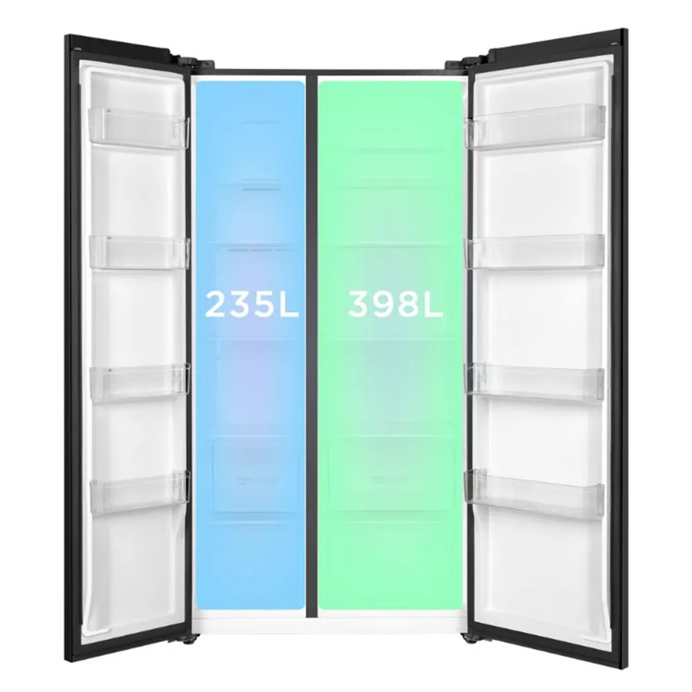 TCL P650SBS Negro, foto 3