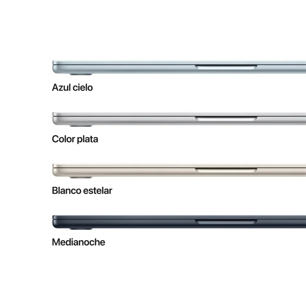 Apple MacBook Air 13 M5 16GB 512GB Medianoche, foto 3