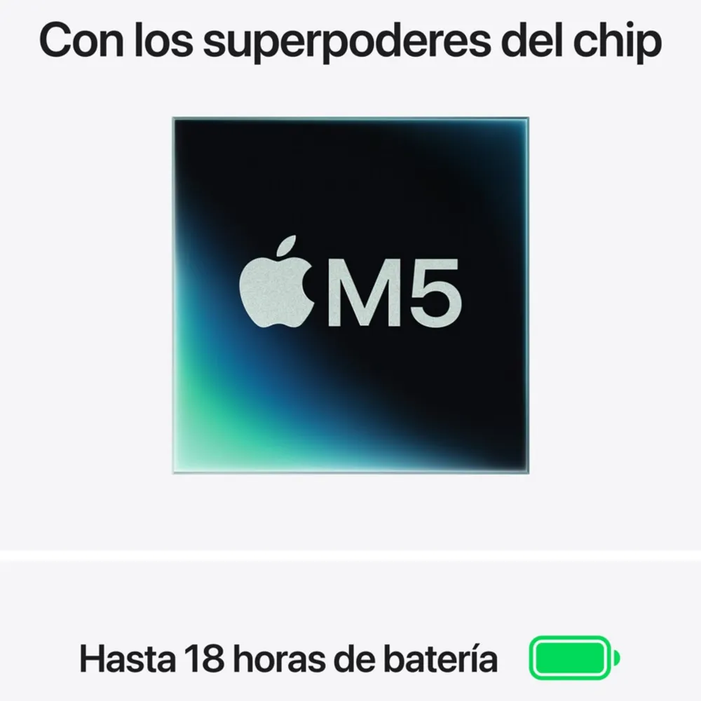 Apple MacBook Air 13 M5 16GB 512GB Medianoche, foto 4