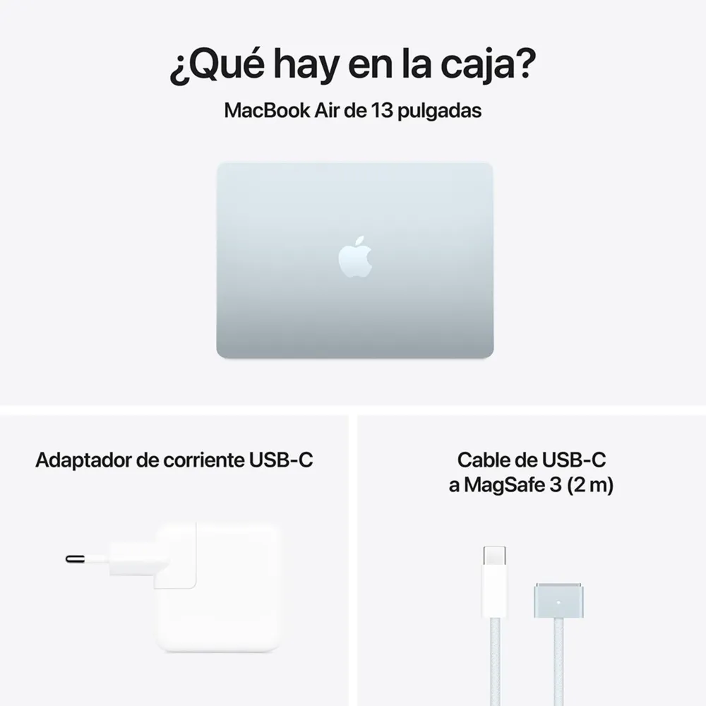 Apple MacBook Air 13 M5 16GB 512GB Azul Cielo, foto 9