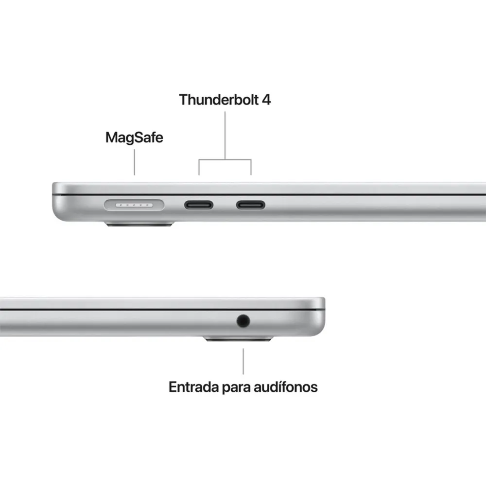 Apple MacBook Air 13 M5 16GB 512GB Plata, foto 6