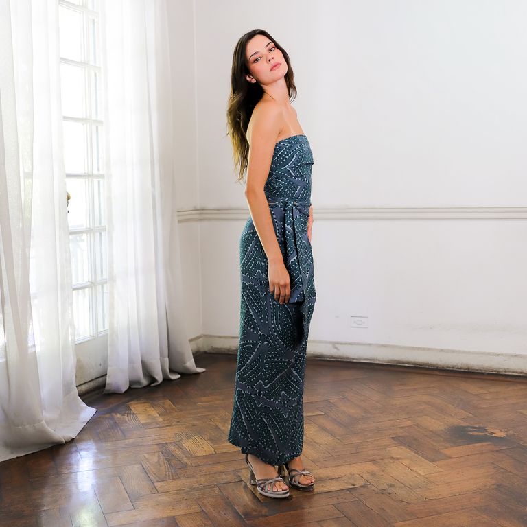 Falda Triana Indigo