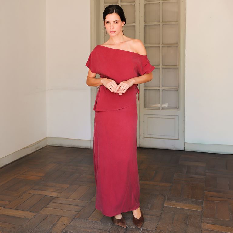 Falda Juana Ladrillo