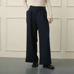 BASEMENT - Pantalón Classic Fit Tiro Medio Mujer