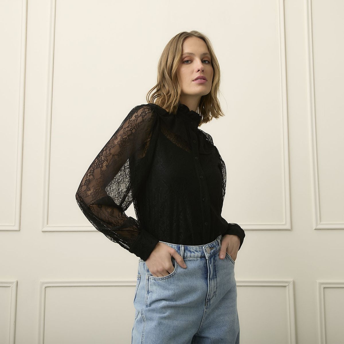 BASEMENT - Blusa Mujer Basement