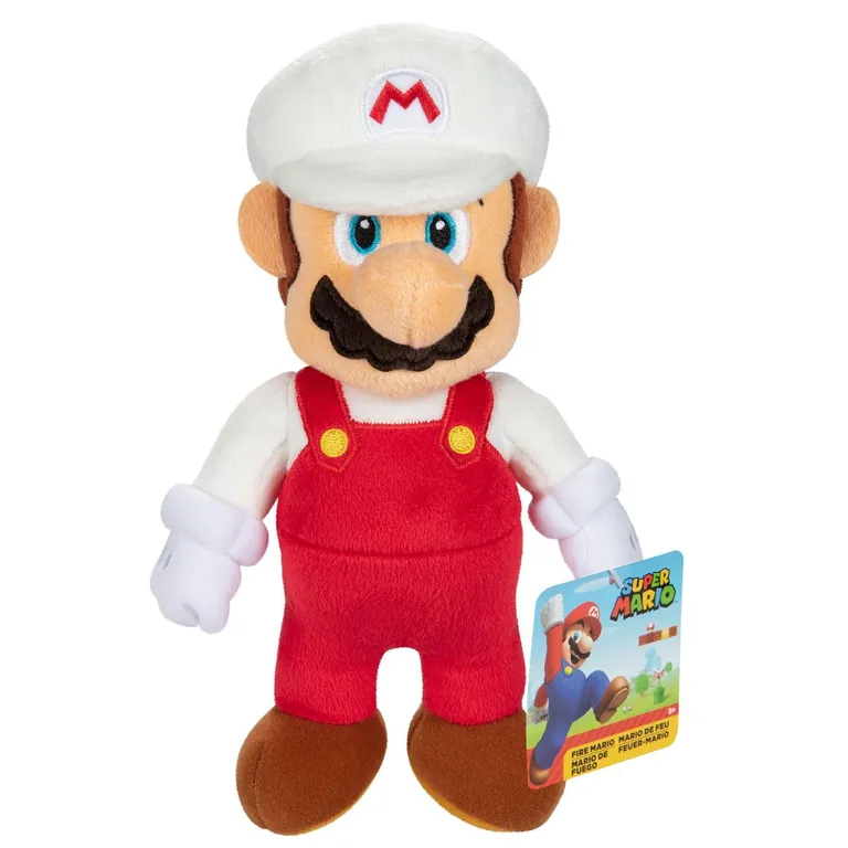 Peluche 23 Cm Mario De Fuego