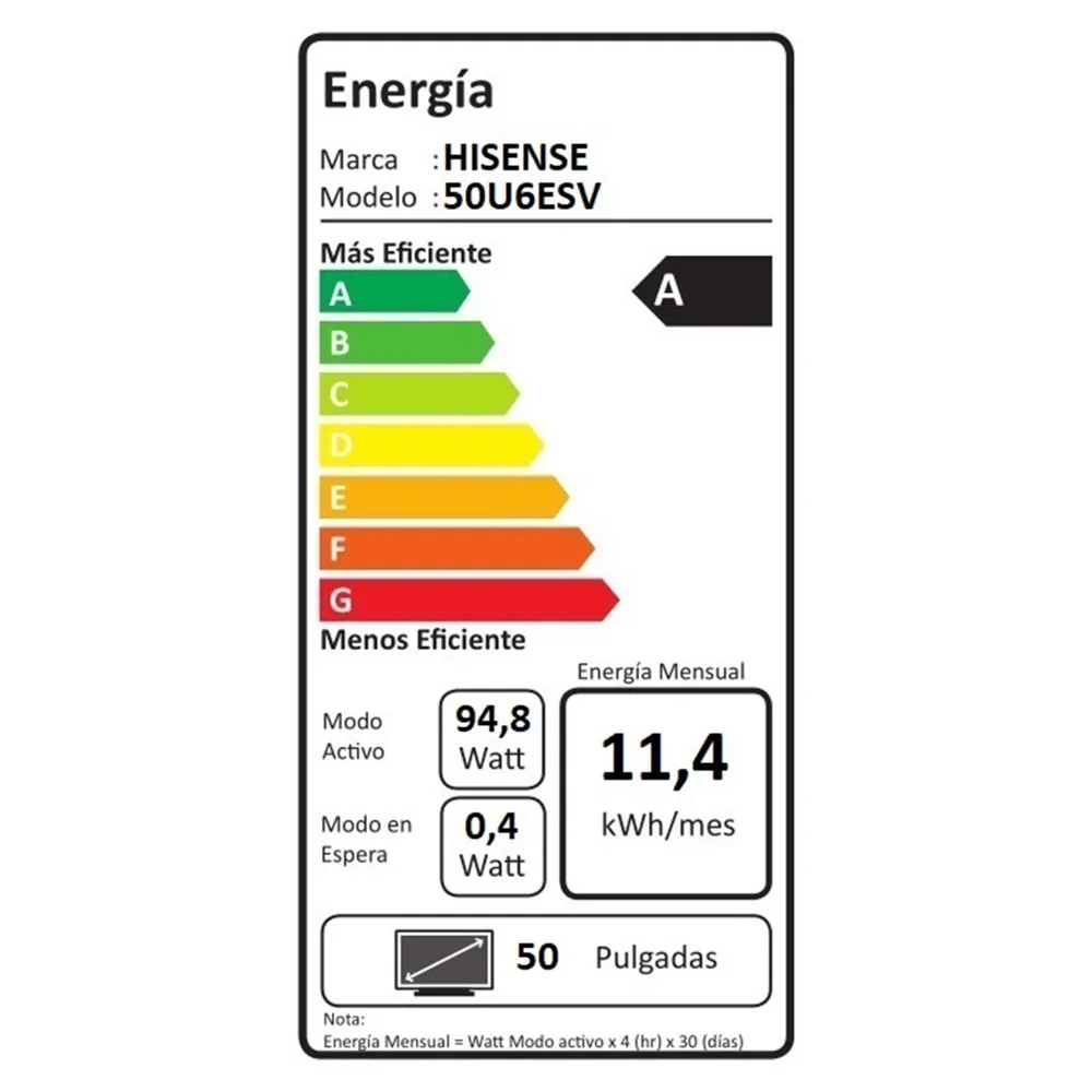 Hisense 50U6ESV, foto 17