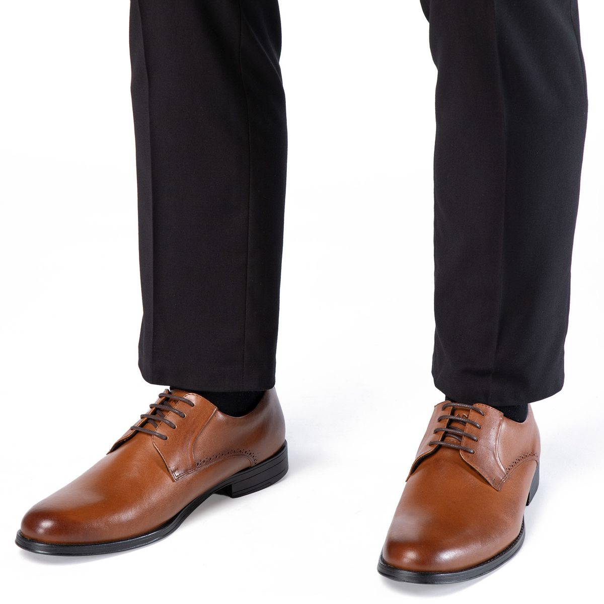 GUANTE - Zapato Formal Hombre Café Guante
