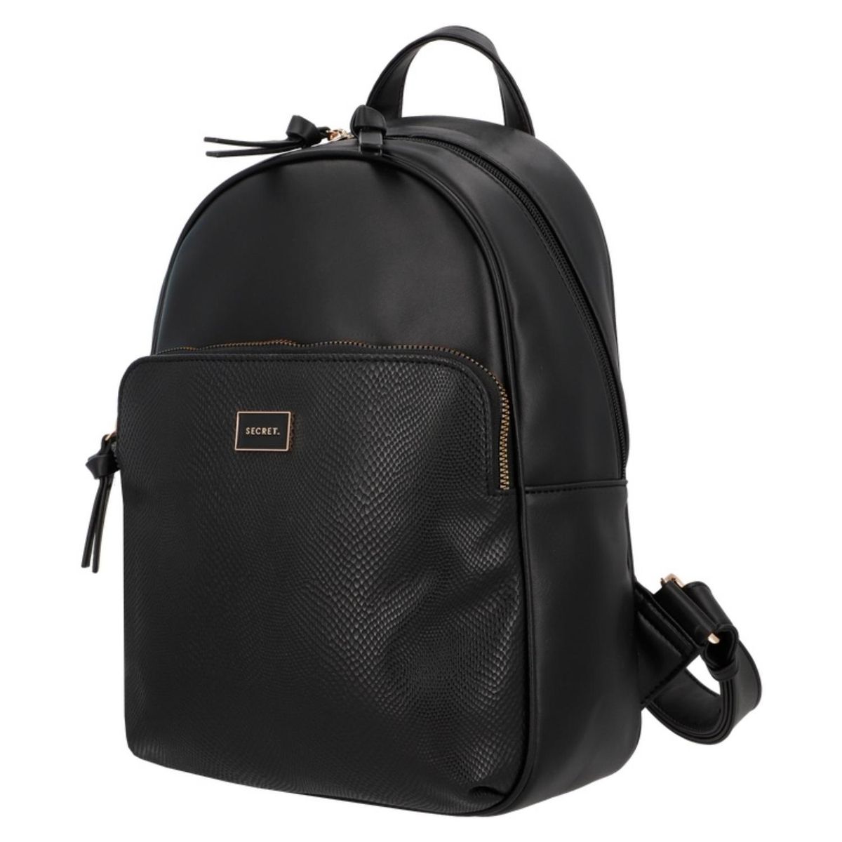 SECRET - Mochila Mujer Valencia ST6 Mediana Negro Secret