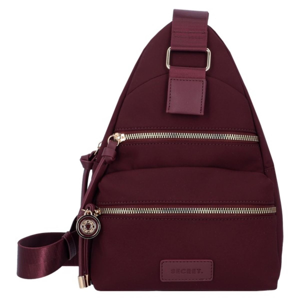 SECRET - Cartera Bandolera Alemania ST6 Mediana Burdeo Secret