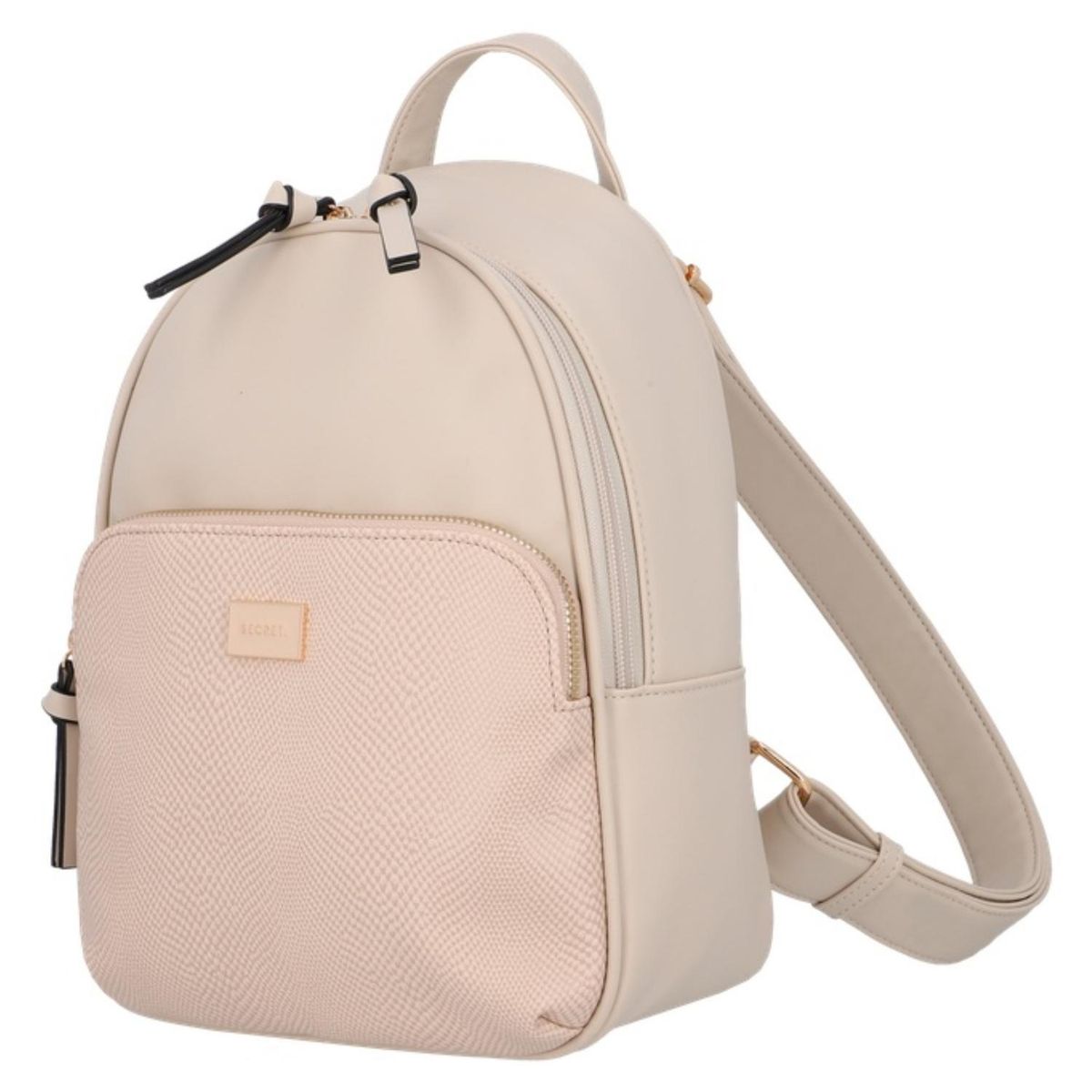 SECRET - Mochila Mujer Valencia ST6 Pequeña Beige Secret