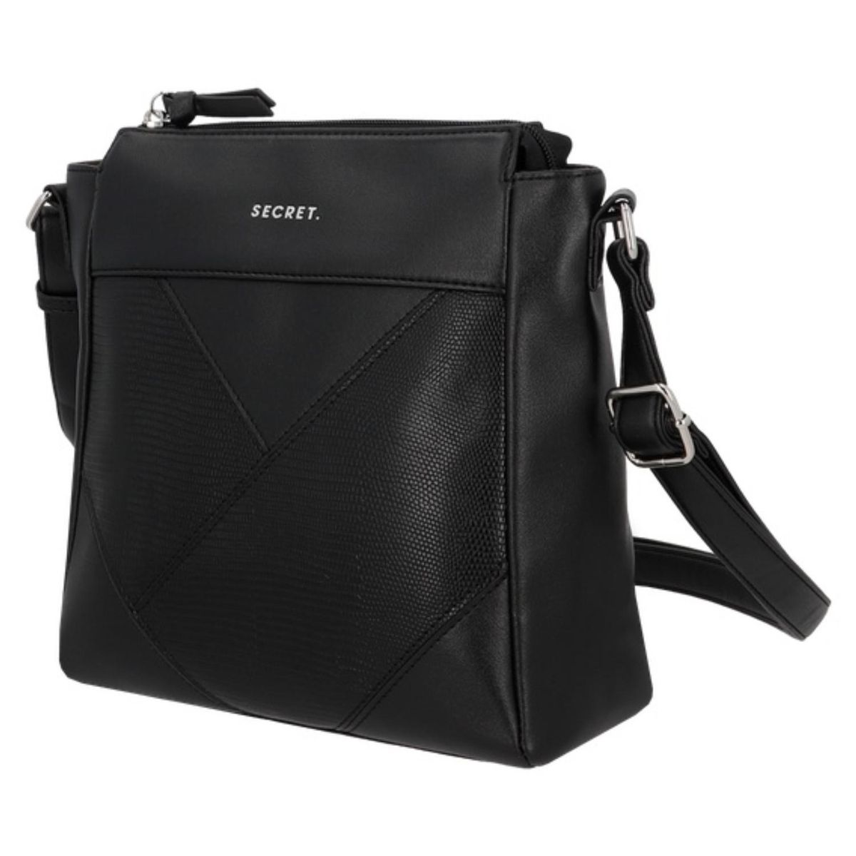 SECRET - Cartera Bandolera Hungria ST6 Mediana Negro Secret
