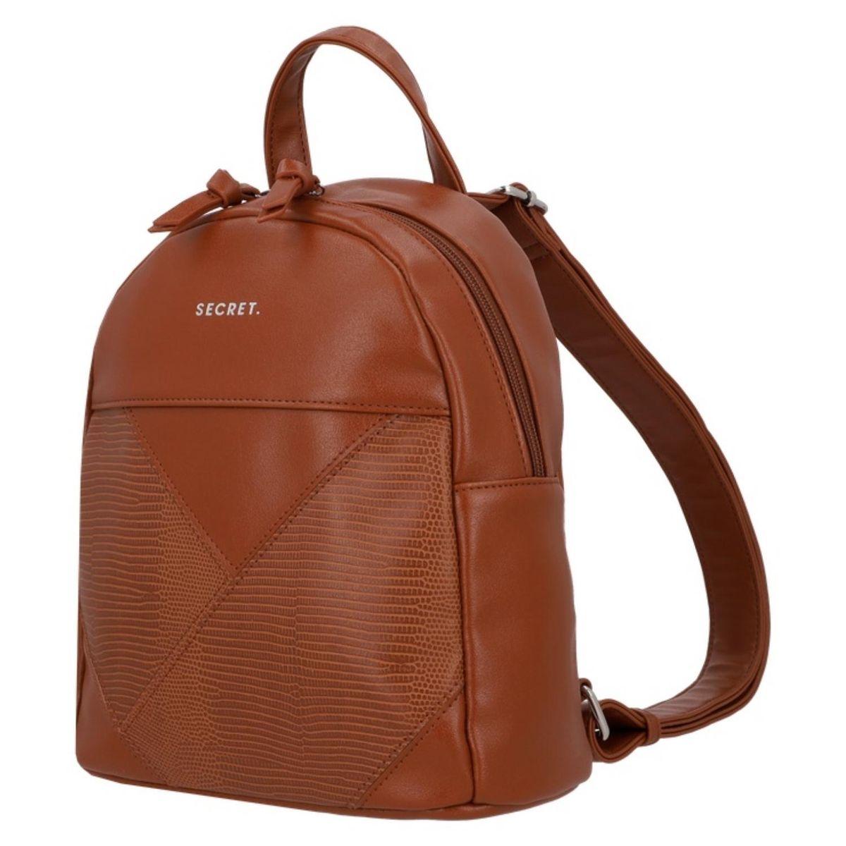 SECRET - Mochila Mujer Hungria ST6 Pequeña Café Secret