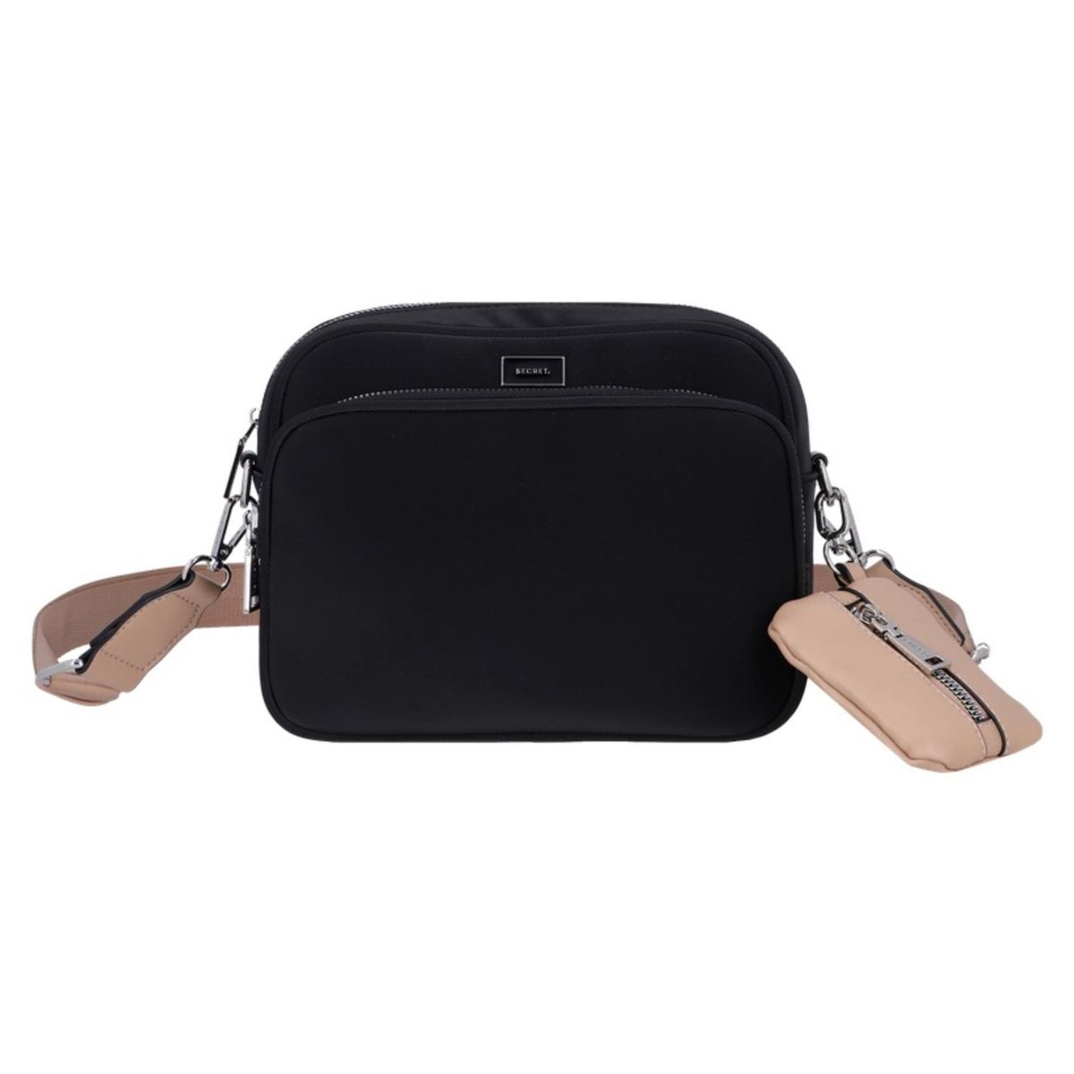 SECRET - Cartera Bandolera Orlando ST6 Pequeña Negro Secret