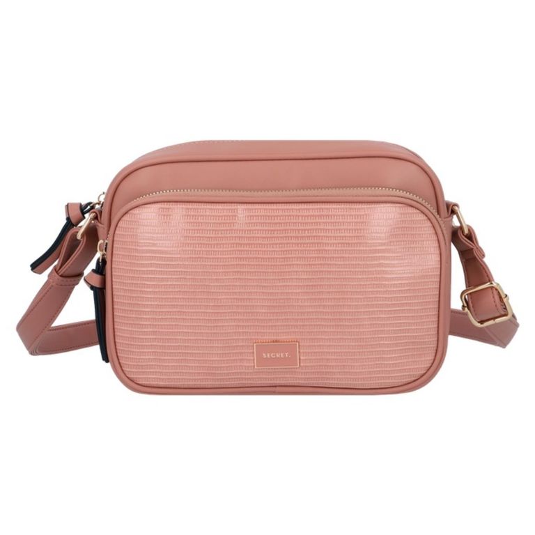 SECRET Cartera Bandolera Valencia ST6 Mediana Rosado