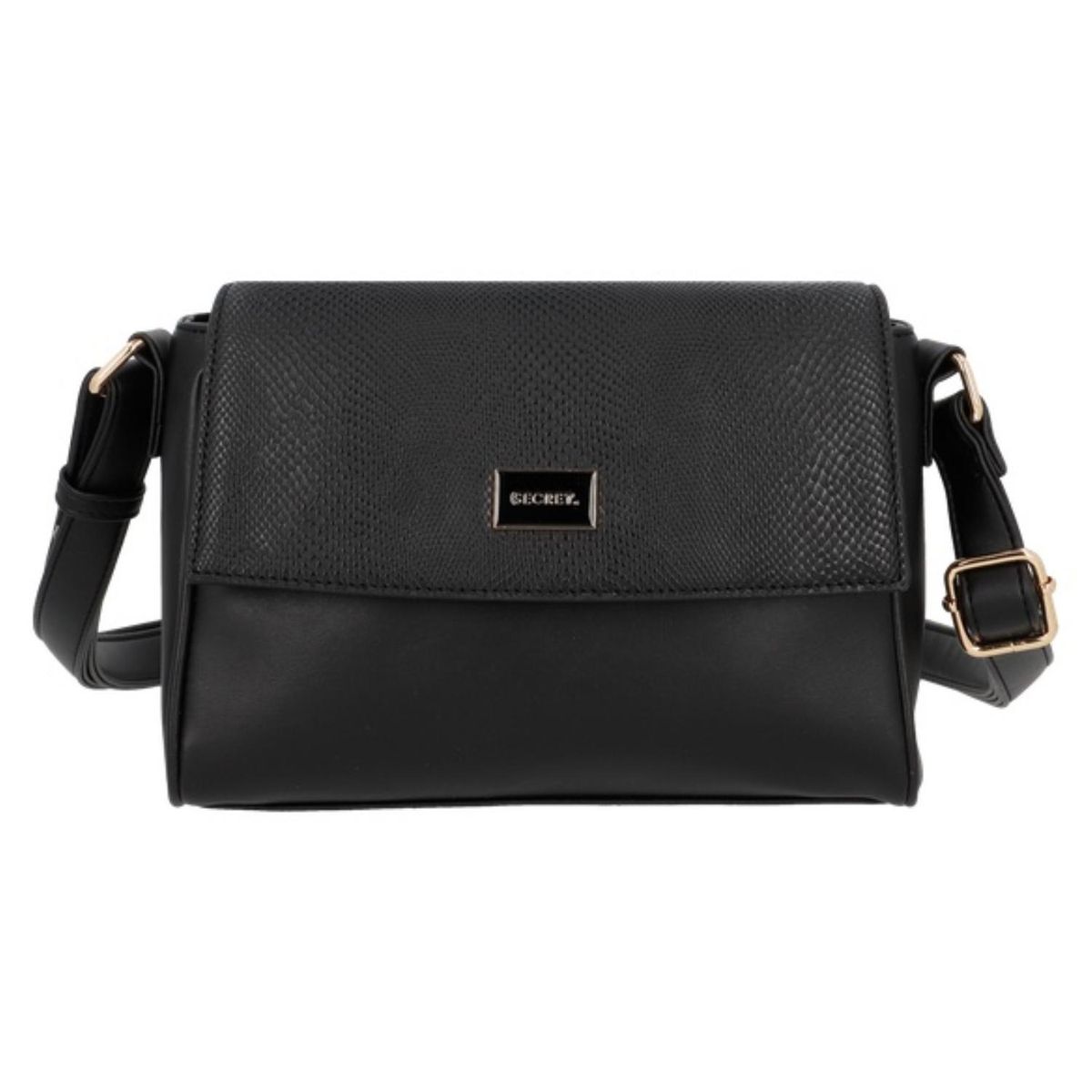 SECRET - Cartera Bandolera Valencia ST6 Pequeña Negro Secret