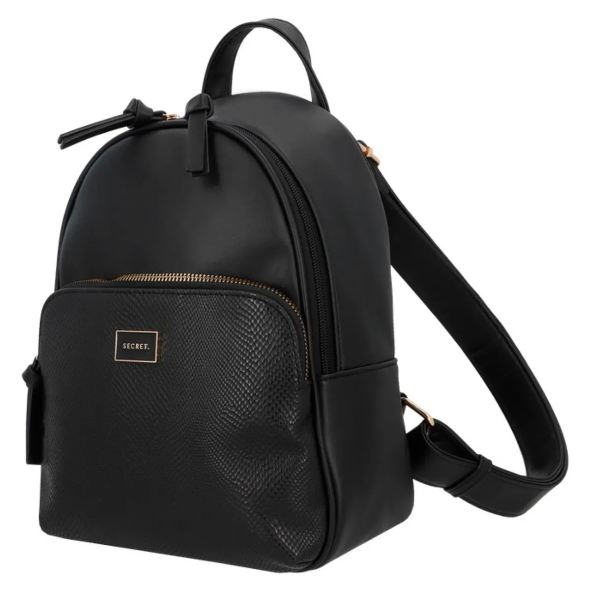 SECRET - Mochila Mujer Valencia ST6 Pequeña Negro Secret
