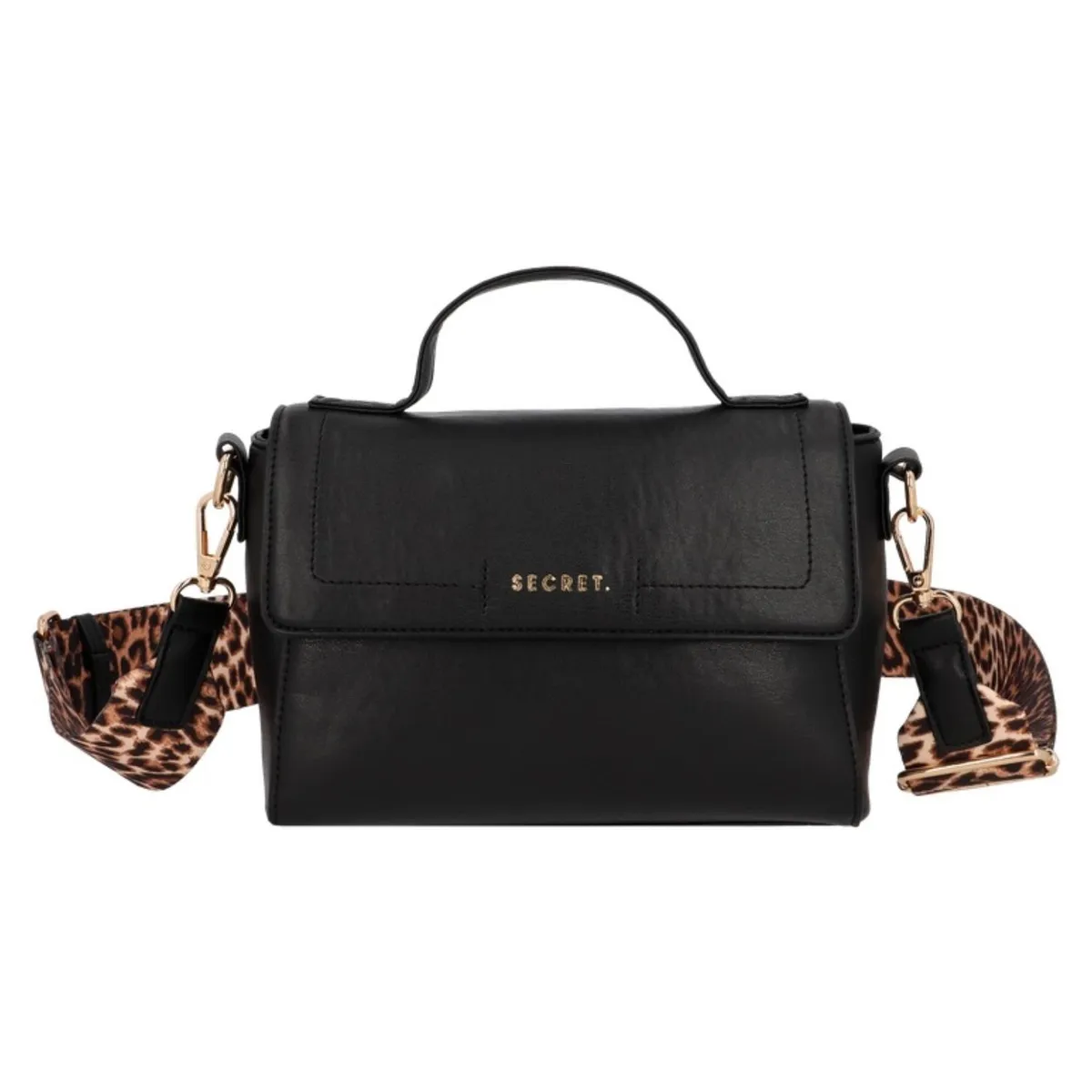 SECRET - Cartera Bandolera Marruecos ST6 Pequeña Negro Secret