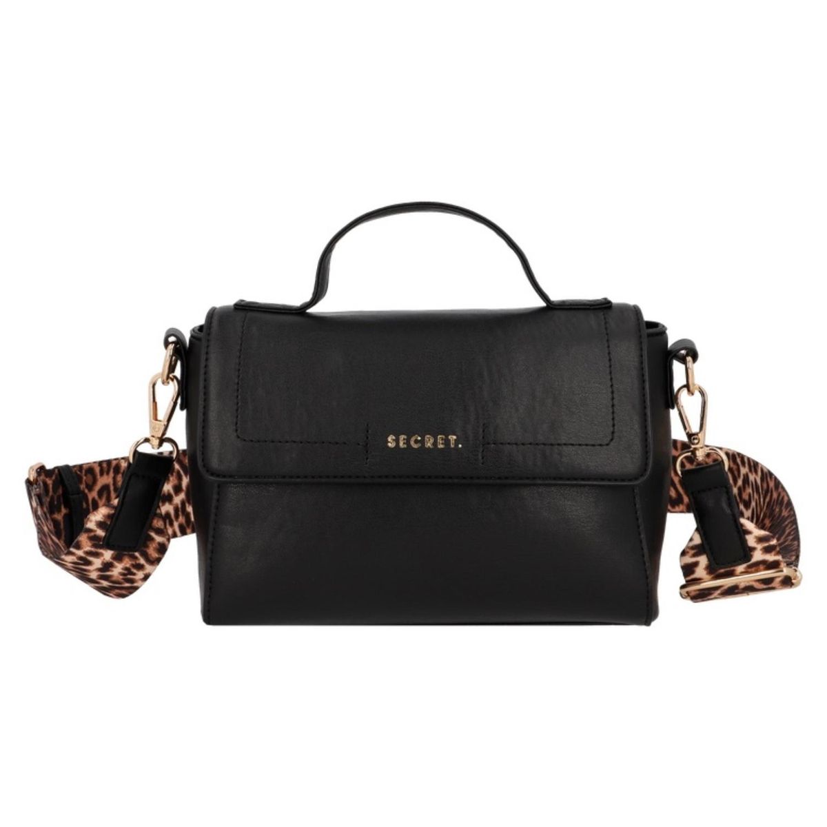 SECRET - Cartera Bandolera Marruecos ST6 Pequeña Negro Secret