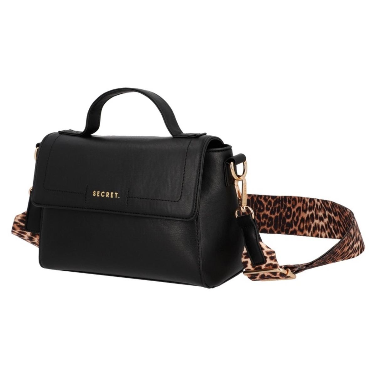 SECRET - Cartera Bandolera Marruecos ST6 Pequeña Negro Secret