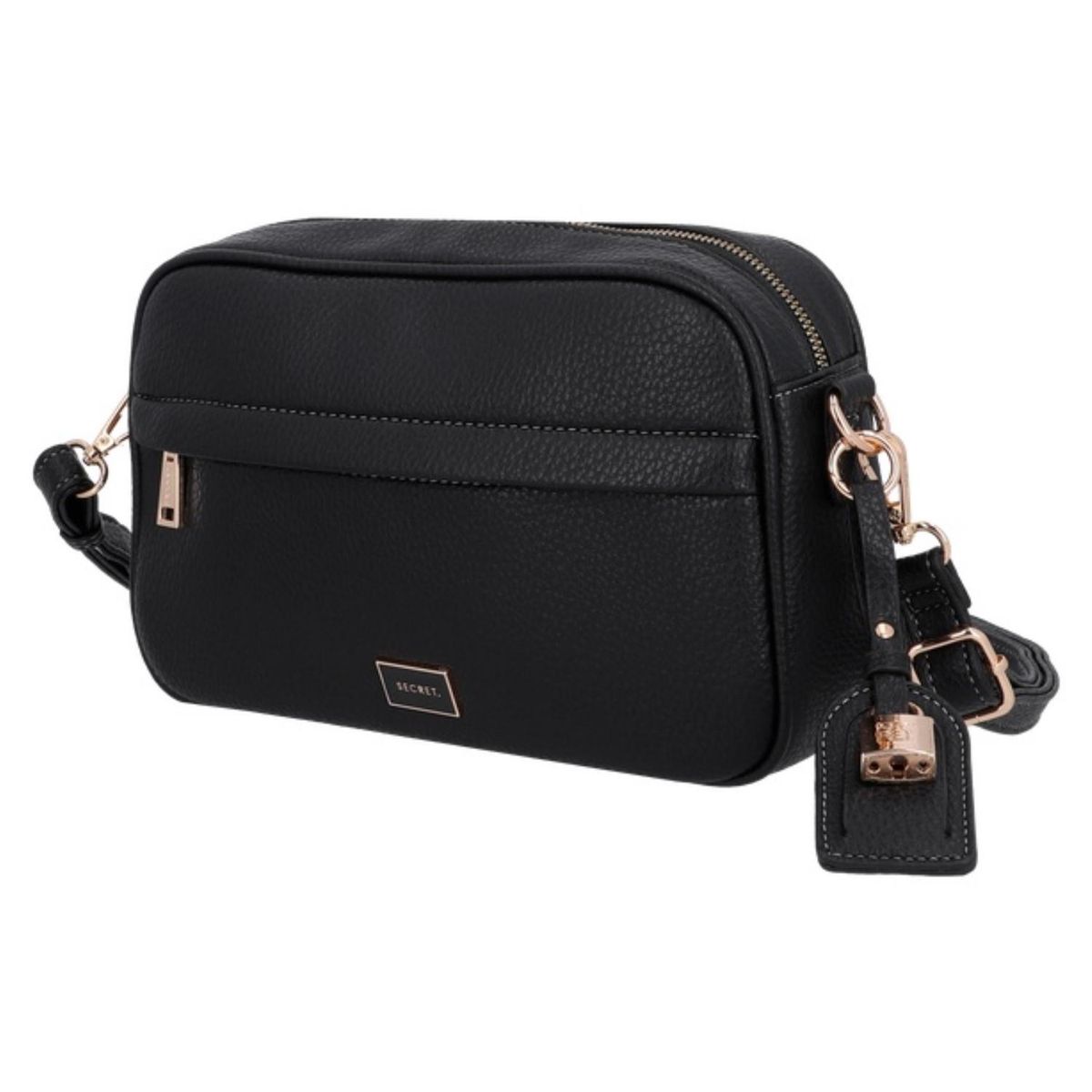 SECRET - Cartera Bandolera Pamplona ST6 Pequeña Negro Secret