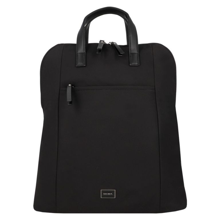 SECRET Mochila Mujer Porta Laptop 15" Mykonos ST6 Extra Grande Negro