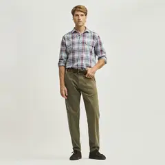 SAVILLE ROW - Pantalón Tiro Medio Hombre