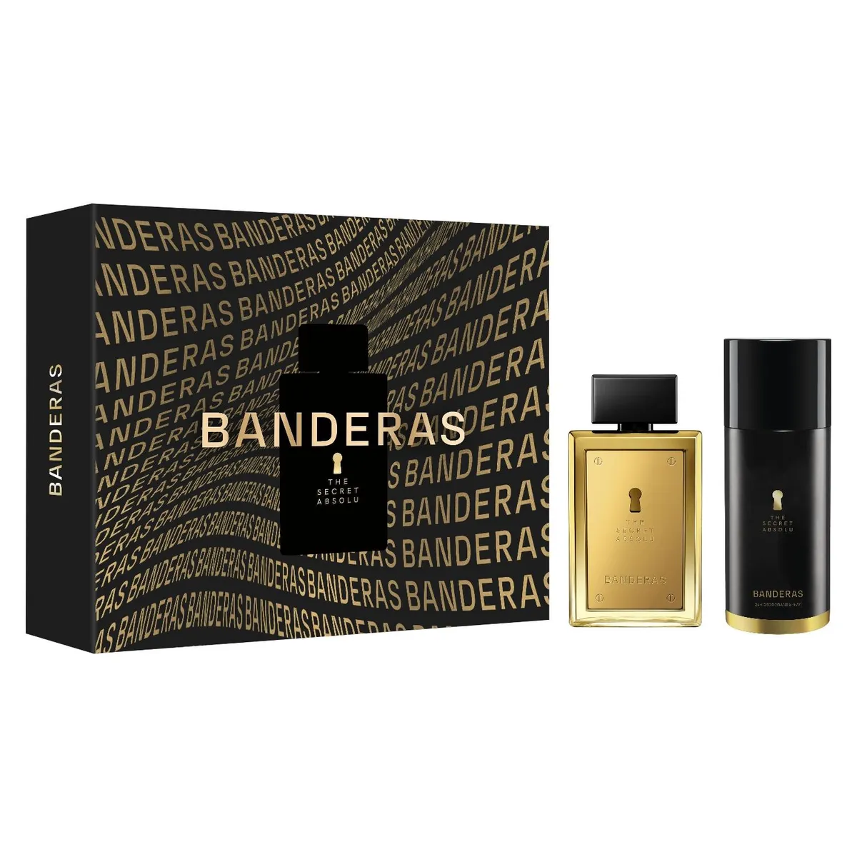 ANTONIO BANDERAS - Perfume Hombre Estuche The Secret Absolu Eau de Parfum 100 ml + 24h Desodorante Spray 150 ml