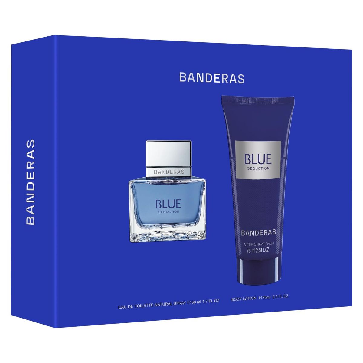 ANTONIO BANDERAS - Perfume Hombre Estuche Blue Seduction For Men Eau de Toilette 50 ml + Balsamo After Shave 75 ml