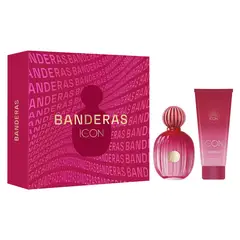 ANTONIO BANDERAS - Perfume Mujer Estuche The Icon Eau de Parfum for Women 100 ml + Loción Corporal for Women 75 ml