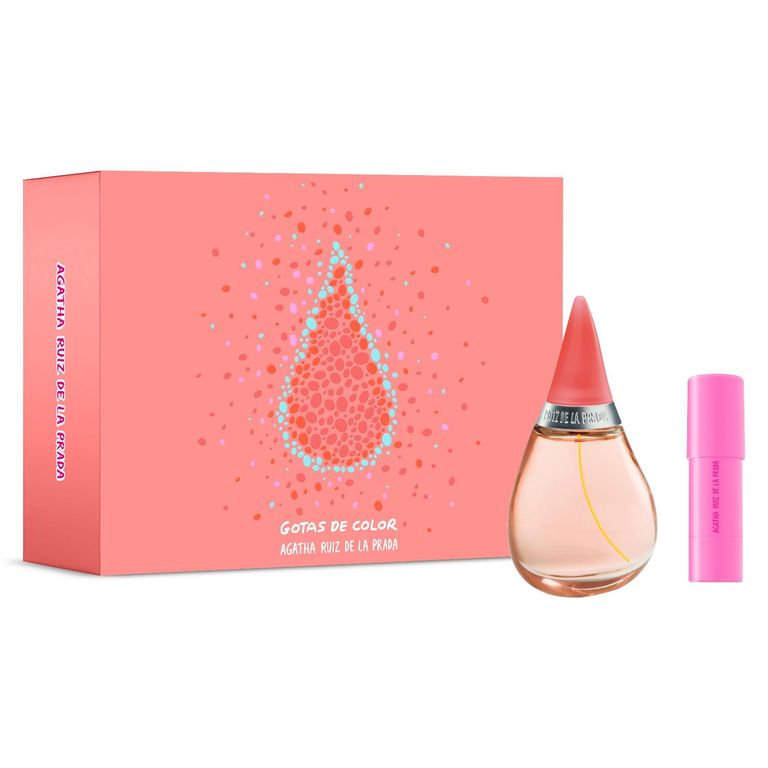 Perfume Mujer Estuche Gotas de Color Eau de Toilette 50 ml + De beso en beso Eau de Toilette 10 ml