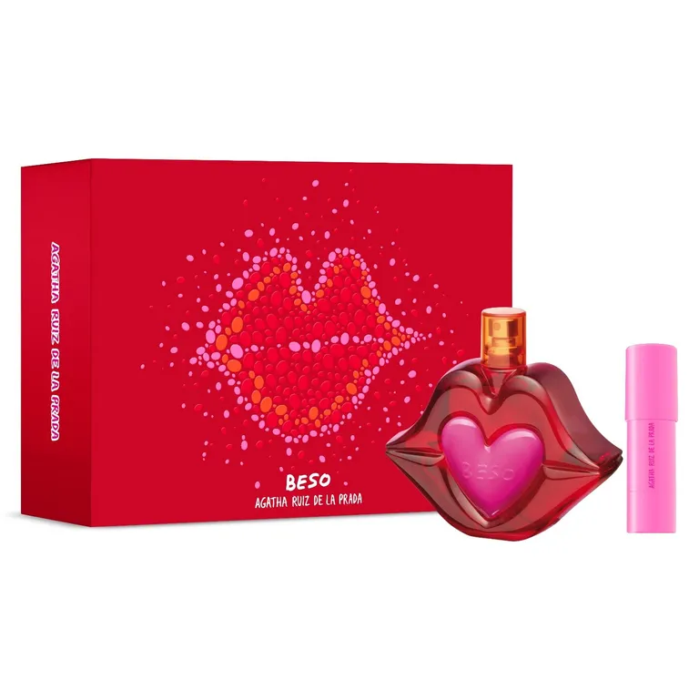Perfume Mujer Estuche Beso Eau de Toilette 100 ml + De beso en beso Eau de Toilette 10 ml